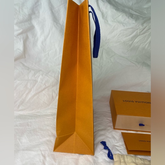 Louis Vuitton EMPTY Orange Box Authentic - Picture 3 of 11